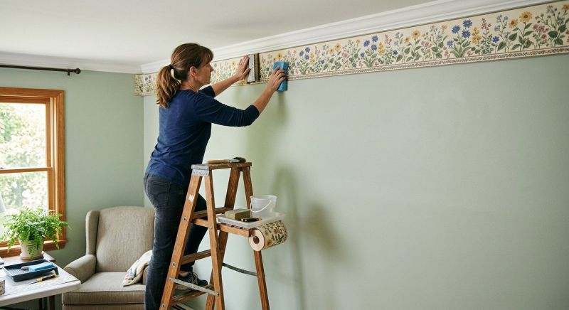 Wallpaper Border Installation in Kansas City, KS
