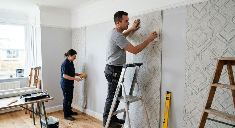 Commercial Wallpapering in Kansas City, KS