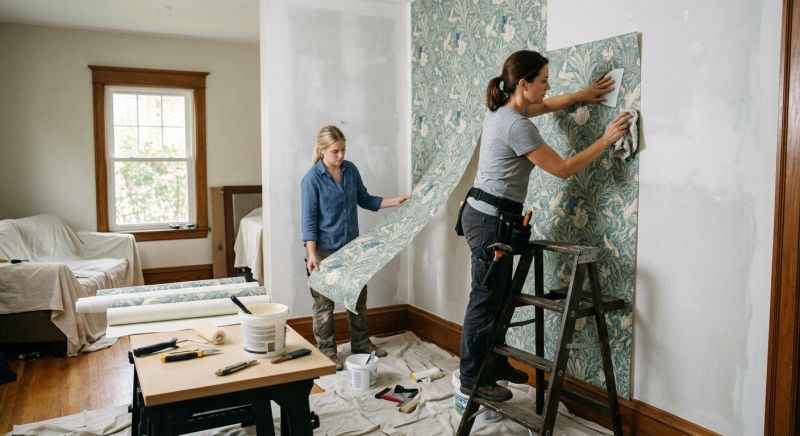 Commercial Wallpapering in Kansas City, KS