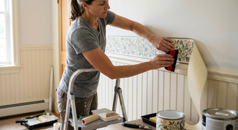 Wallpaper Border Installation in Alpharetta, GA