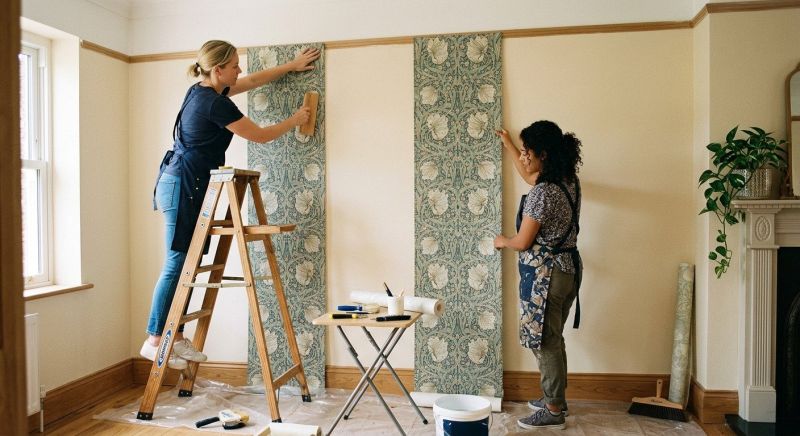 Wallpaper Hanging in Overland Park, KS