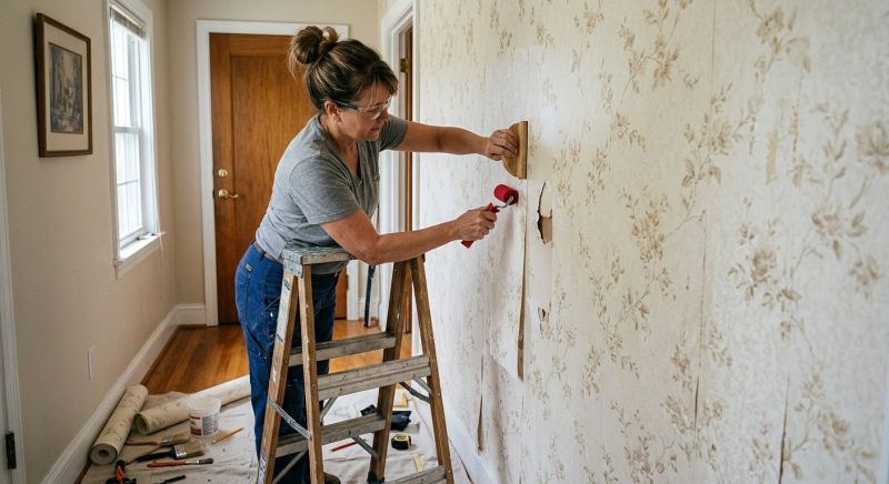 Wallpaper Seam Repair in Littleton, CO